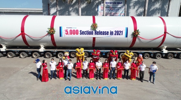 TỔ CHỨC SỰ KIỆN CHÀO MỪNG VƯỢT MỨC KẾ HOẠCH SẢN XUẤT 5000 ỐNG THÁP GIÓ CS WIND VIET NAM